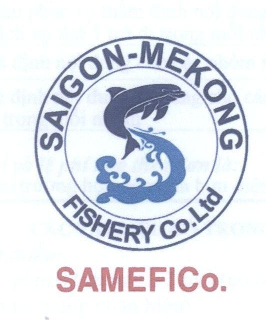 Mẫu nhãn hiệu SAMEFICo. SAIGON - MEKONG FISHERY Co.Ltd S