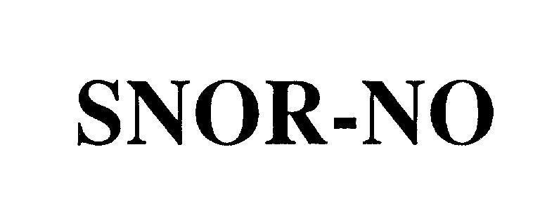 Mẫu nhãn hiệu SNOR-NO