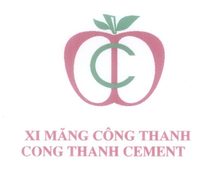 Mẫu nhãn hiệu XI MĂNG CÔNG THANH CONG THANH CEMENT C