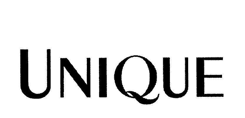 Mẫu nhãn hiệu UNIQUE