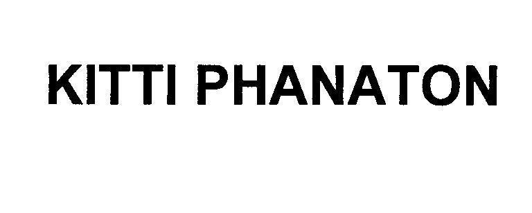 Mẫu nhãn hiệu KITTI PHANATON