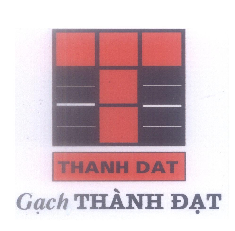 Mẫu nhãn hiệu THANH DAT T Gạch Thành Đạt