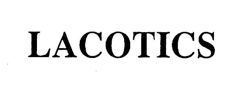 Mẫu nhãn hiệu LACOTICS