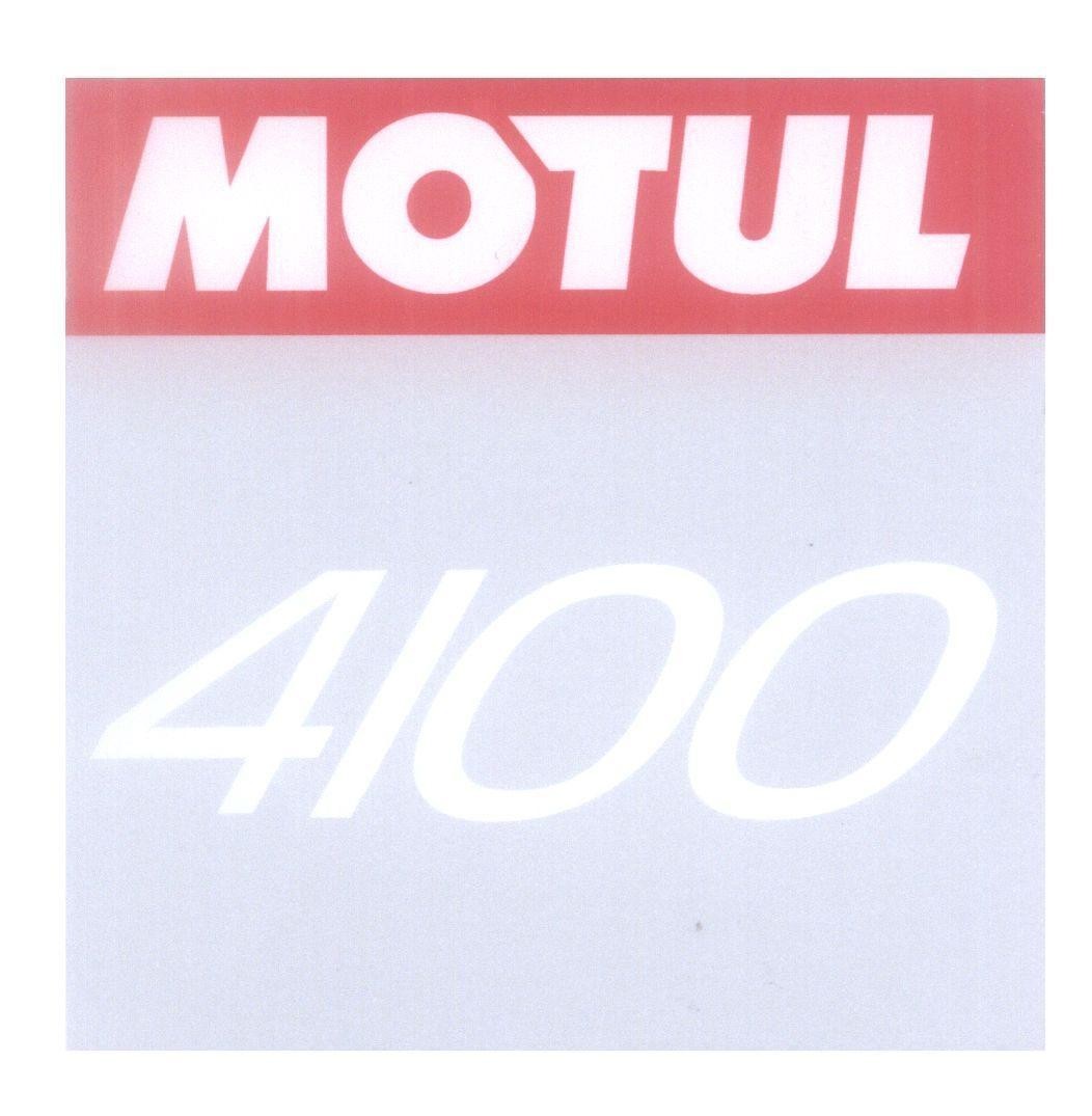 Mẫu nhãn hiệu MOTUL 4100