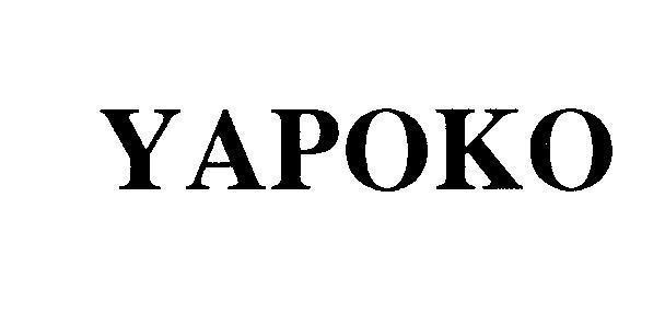 Mẫu nhãn hiệu YAPOKO