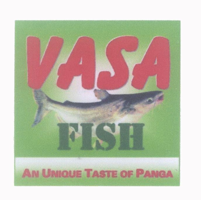 Mẫu nhãn hiệu VASA FISH AN UNIQUE TASTE OF PANGA