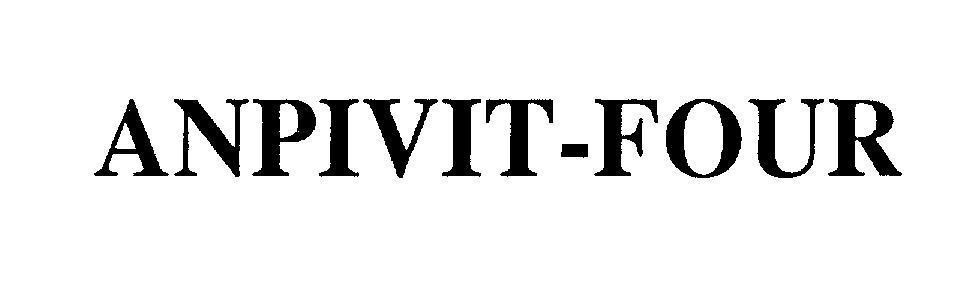 Mẫu nhãn hiệu ANPIVIT-FOUR