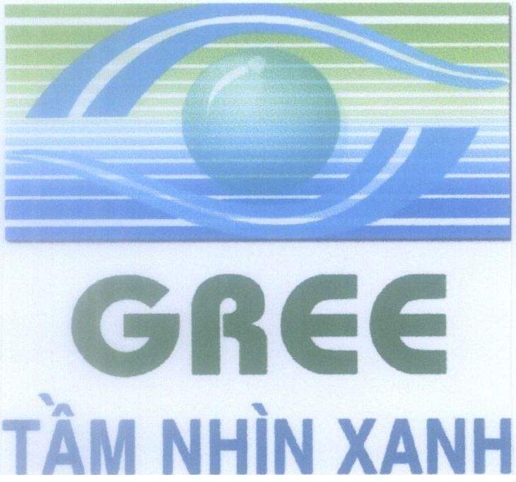 Mẫu nhãn hiệu GREE Tầm Nhìn Xanh