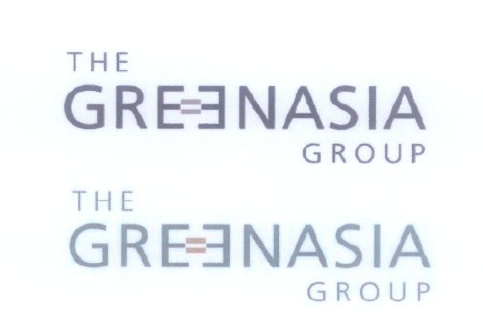 Mẫu nhãn hiệu THE GREENASIA GROUP