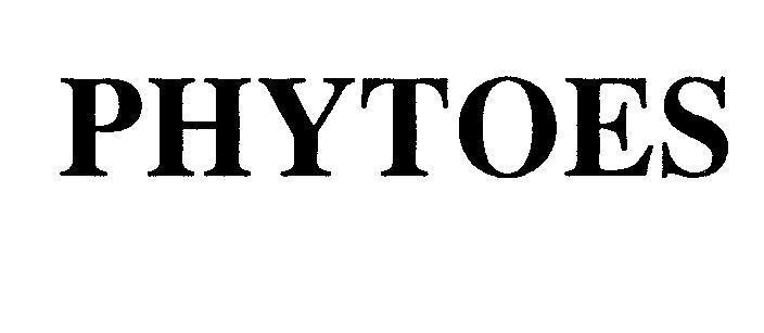 Mẫu nhãn hiệu PHYTOES
