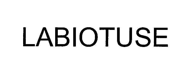 Mẫu nhãn hiệu LABIOTUSE