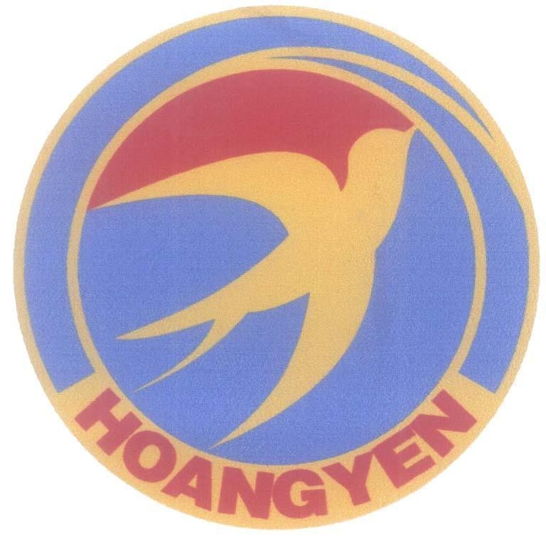 Mẫu nhãn hiệu HOANGYEN HOANG YEN