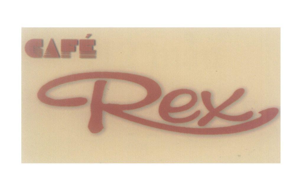 Mẫu nhãn hiệu Rex CAFE