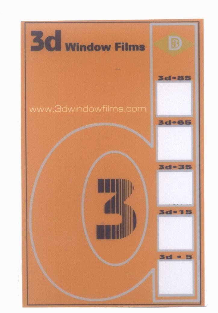 Mẫu nhãn hiệu 3d Window Films 3 d www.3dwindowfilms.com...