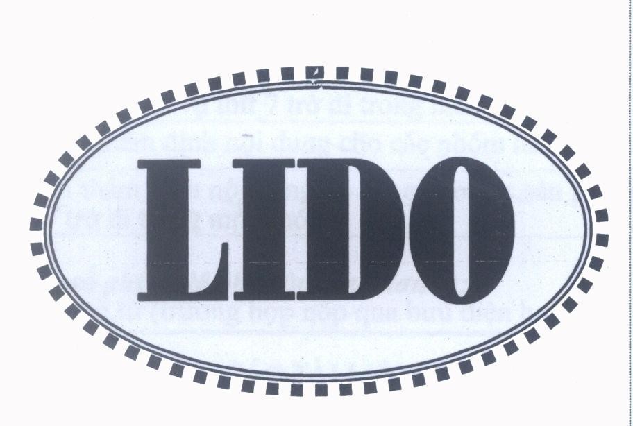 Mẫu nhãn hiệu LIDO
