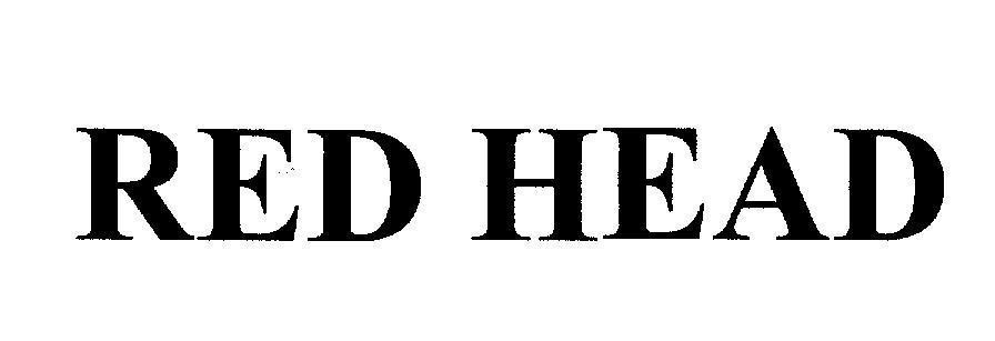 Mẫu nhãn hiệu RED HEAD