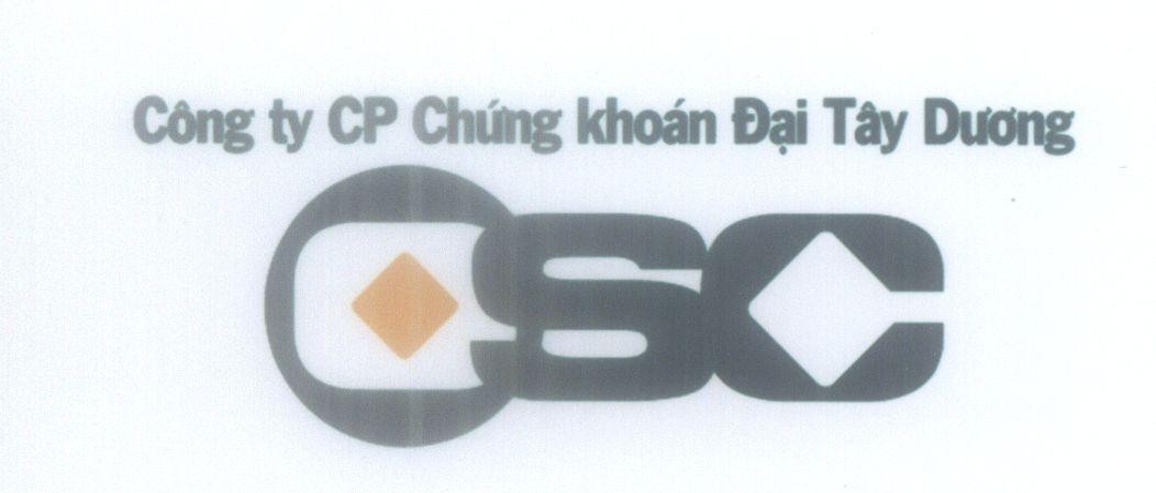 Mẫu nhãn hiệu OSC O SC Công ty CP Chứng khoán Đại Tây Dương