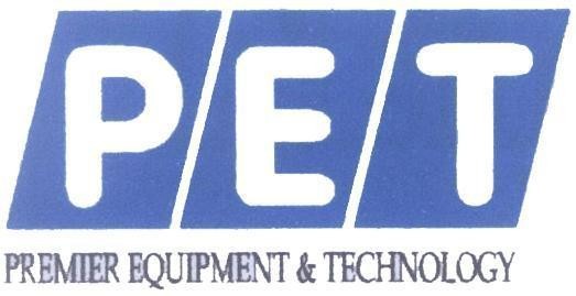 Mẫu nhãn hiệu PET PREMIER EQUIPMENT & TECHNOLOGY