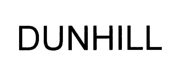 Mẫu nhãn hiệu DUNHILL