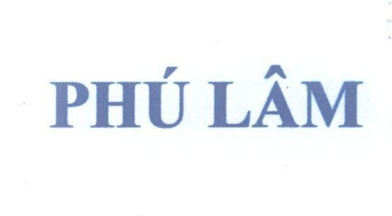 Mẫu nhãn hiệu Phú Lâm