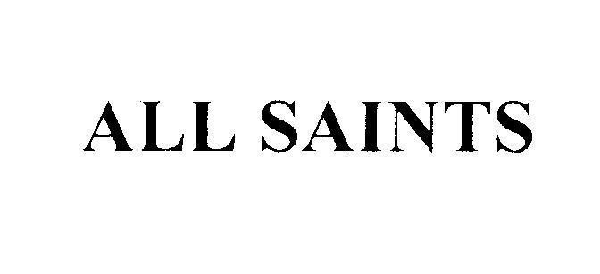 Mẫu nhãn hiệu ALL SAINTS