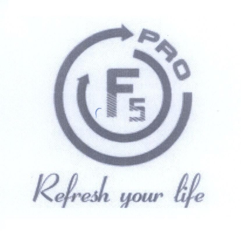 Mẫu nhãn hiệu F5 PRO Refresh your life