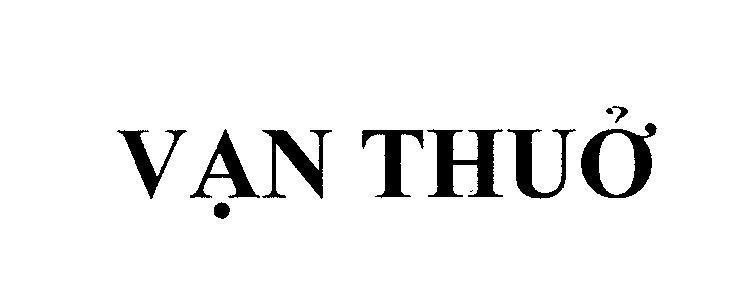 Mẫu nhãn hiệu VAN THUO