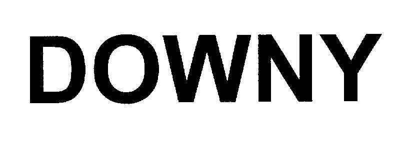 Mẫu nhãn hiệu DOWNY