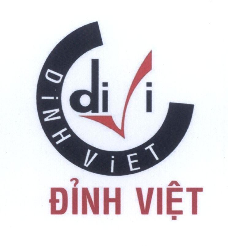 Mẫu nhãn hiệu DINH VIET C diVi Đỉnh Việt