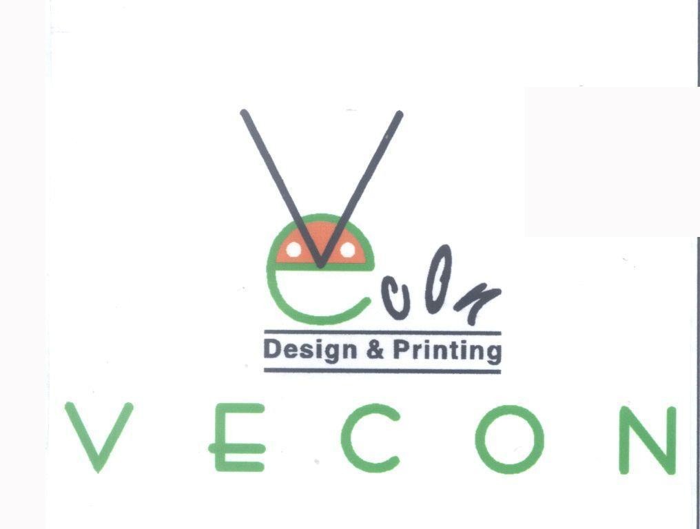 Mẫu nhãn hiệu Vecon V E C O N Design & Printing