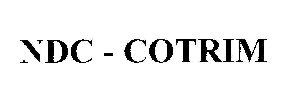 Mẫu nhãn hiệu NDC - COTRIM