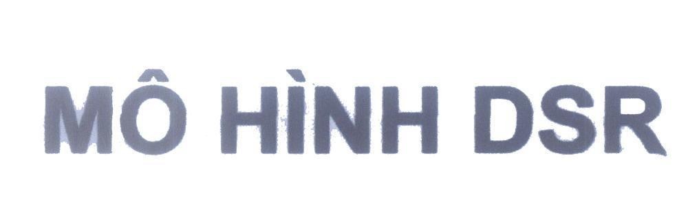 Mẫu nhãn hiệu Mô Hình DSR