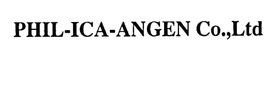 Mẫu nhãn hiệu PHIL-ICA-ANGEN Co.,Ltd