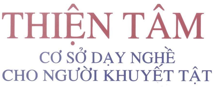 Mẫu nhãn hiệu Thiện Tâm Cơ Sở Dạy Nghề Cho Người Khuyết Tật