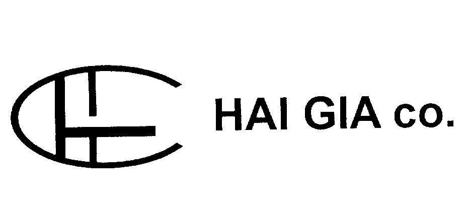 Mẫu nhãn hiệu HAI GIA co. HGC H G C