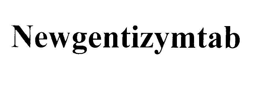 Mẫu nhãn hiệu Newgentizymtab