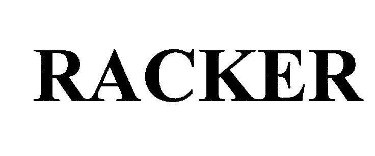Mẫu nhãn hiệu RACKER