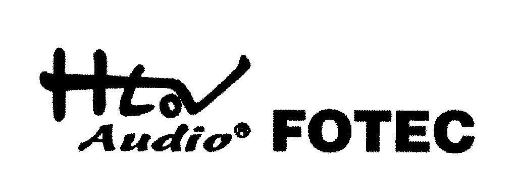 Mẫu nhãn hiệu Htv H L Audio FOTEC
