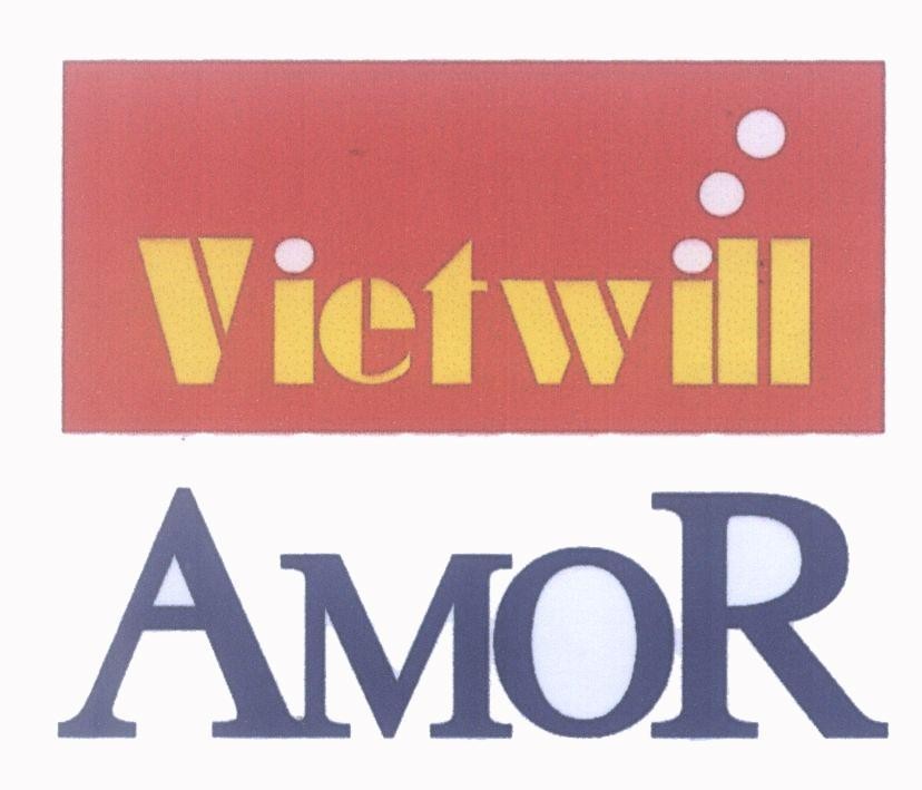 Mẫu nhãn hiệu AMOR Vietwill