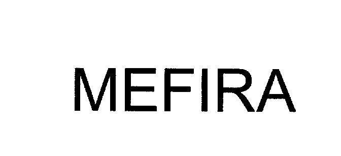 Mẫu nhãn hiệu MEFIRA
