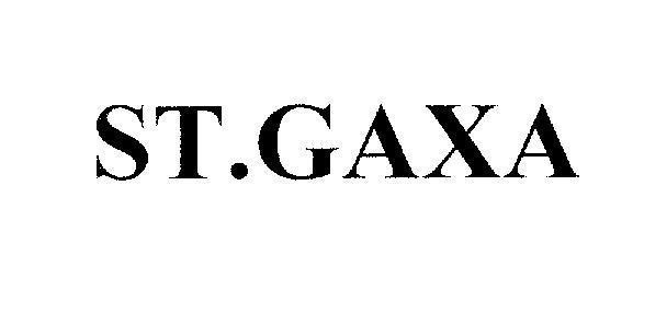 Mẫu nhãn hiệu ST.GAXA