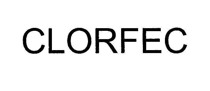 Mẫu nhãn hiệu CLORFEC