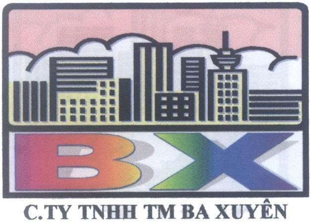 Mẫu nhãn hiệu BX C.TY TNHH TM Ba Xuyên