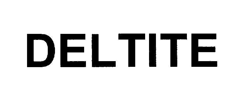 Mẫu nhãn hiệu DELTITE