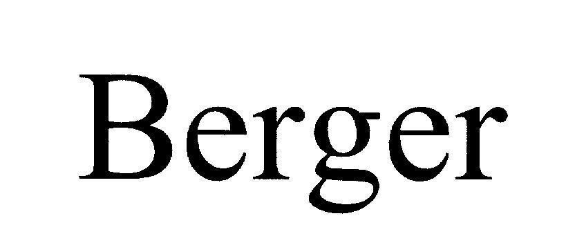 Mẫu nhãn hiệu Berger