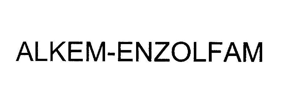 Mẫu nhãn hiệu ALKEM - ENZOLFAM
