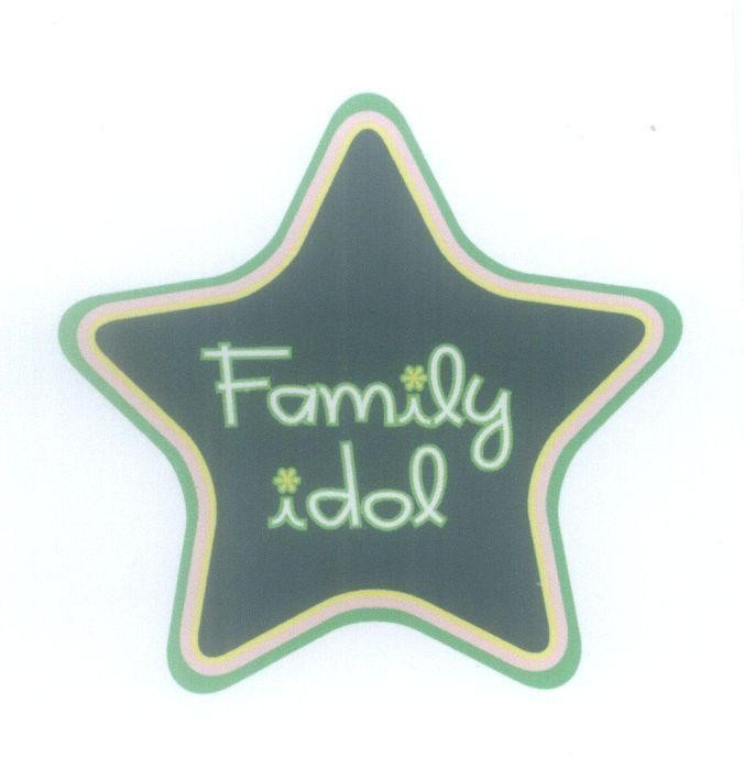 Mẫu nhãn hiệu Family idol