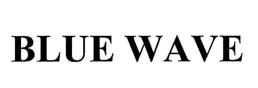Mẫu nhãn hiệu BLUE WAVE
