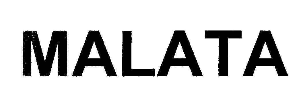Mẫu nhãn hiệu MALATA