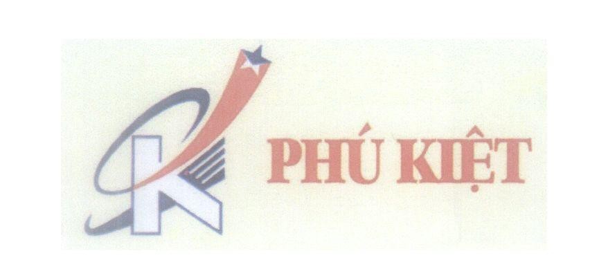 Mẫu nhãn hiệu Phú Kiệt P K